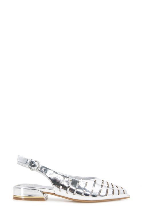 KENNETH COLE KENNETH COLE CALABRA SLINGBACK PEEP TOE FLAT