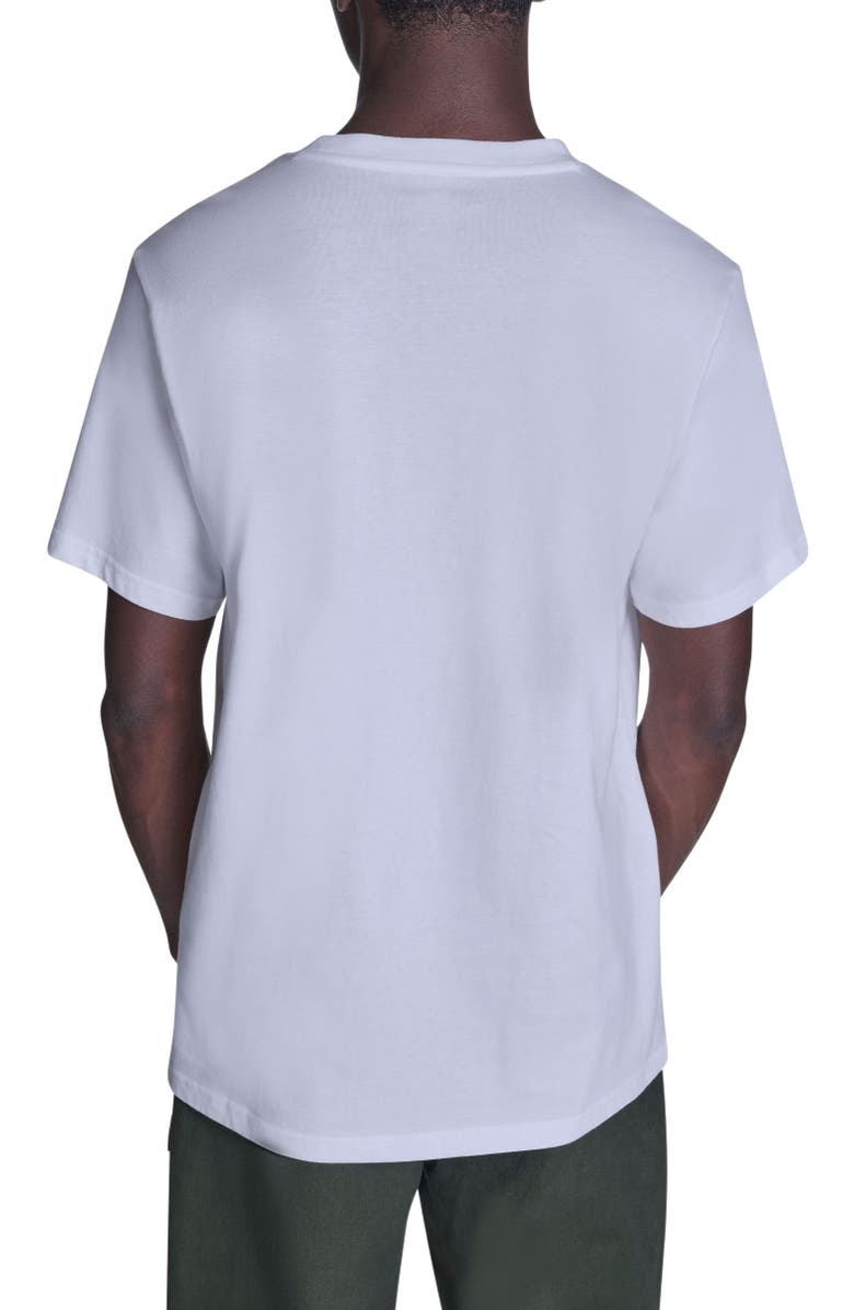 Converse Dimension Logo Tee, Alternate, color, White 10A