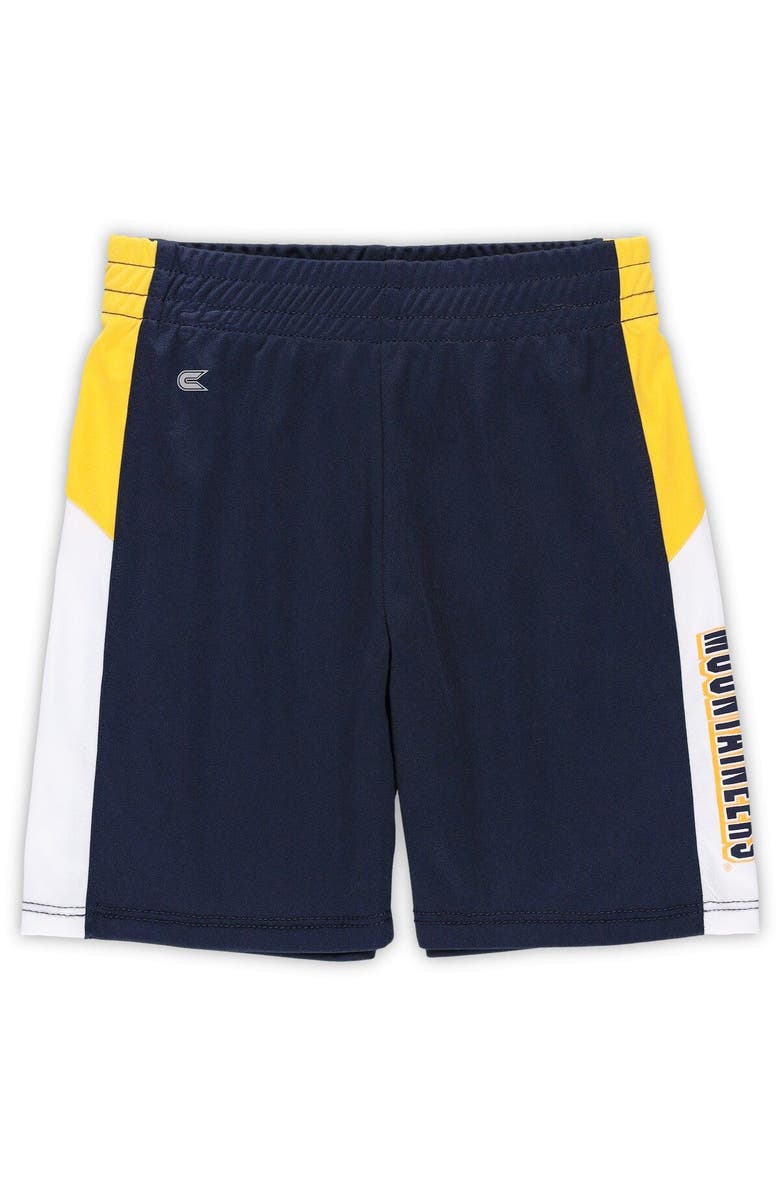 COLOSSEUM Toddler Colosseum Navy West Virginia Mountaineers Ozone Tank Top & Shorts Set, Alternate, color, 