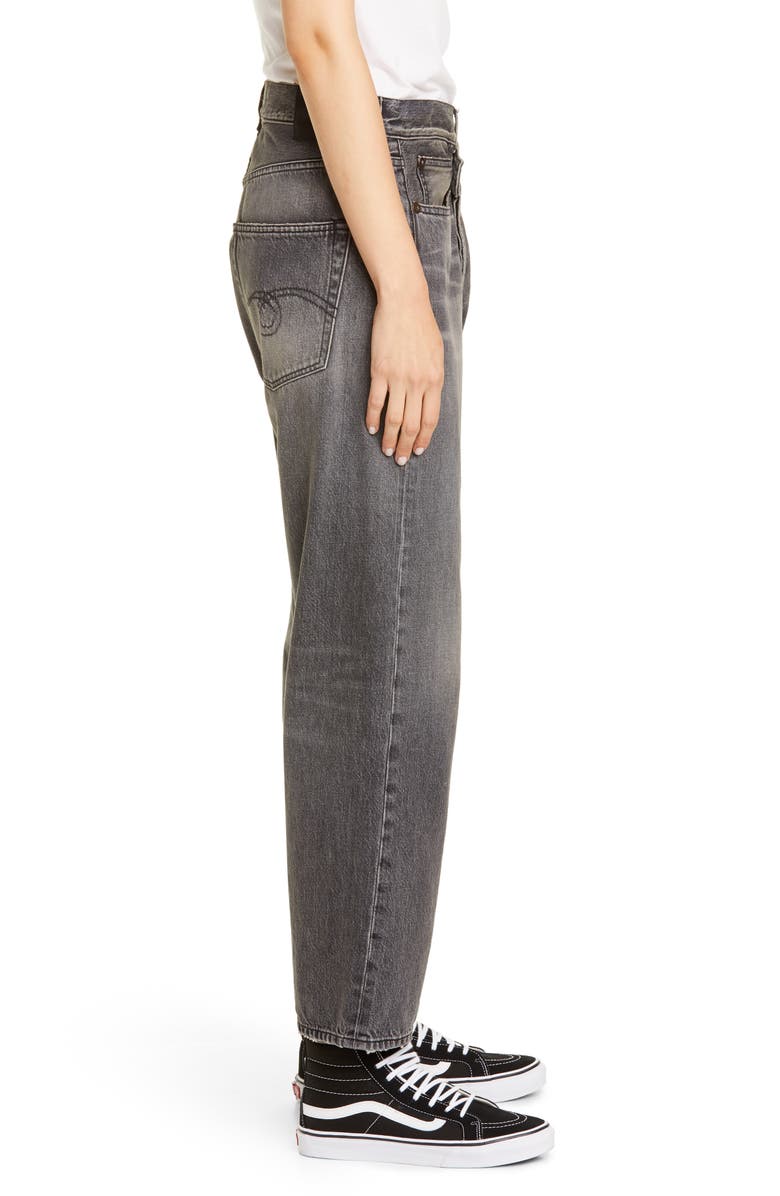 R13 Crossover Jeans, Alternate, color, Leyton Black
