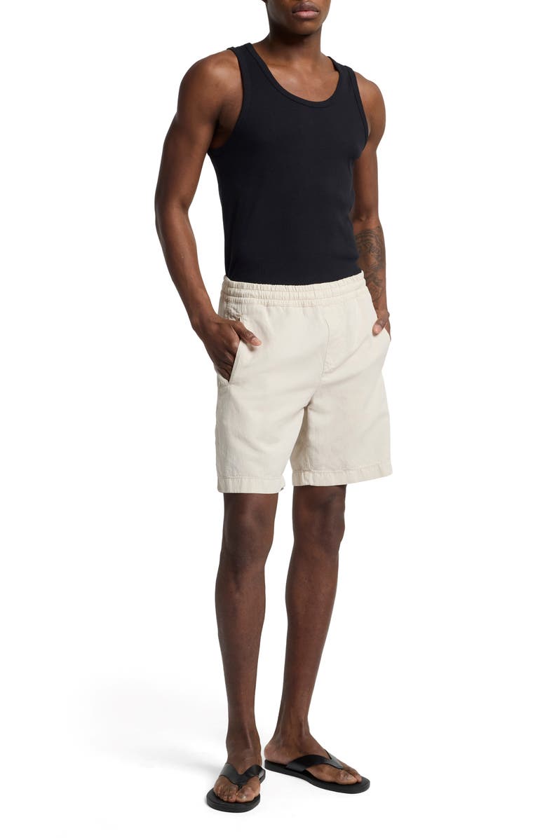 7 For All Mankind Pull-On Cotton Blend Shorts, Alternate, color,