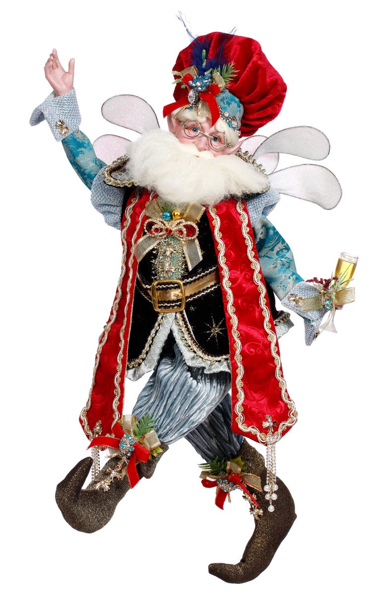 Mark Roberts Toast to Santa Fairy, Large, Main, color, Red