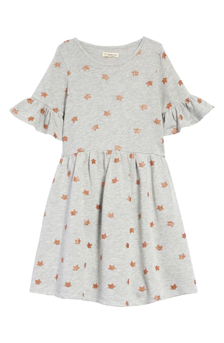 Tucker + Tate Kids' Flutter Sleeve Dress, Main, color,