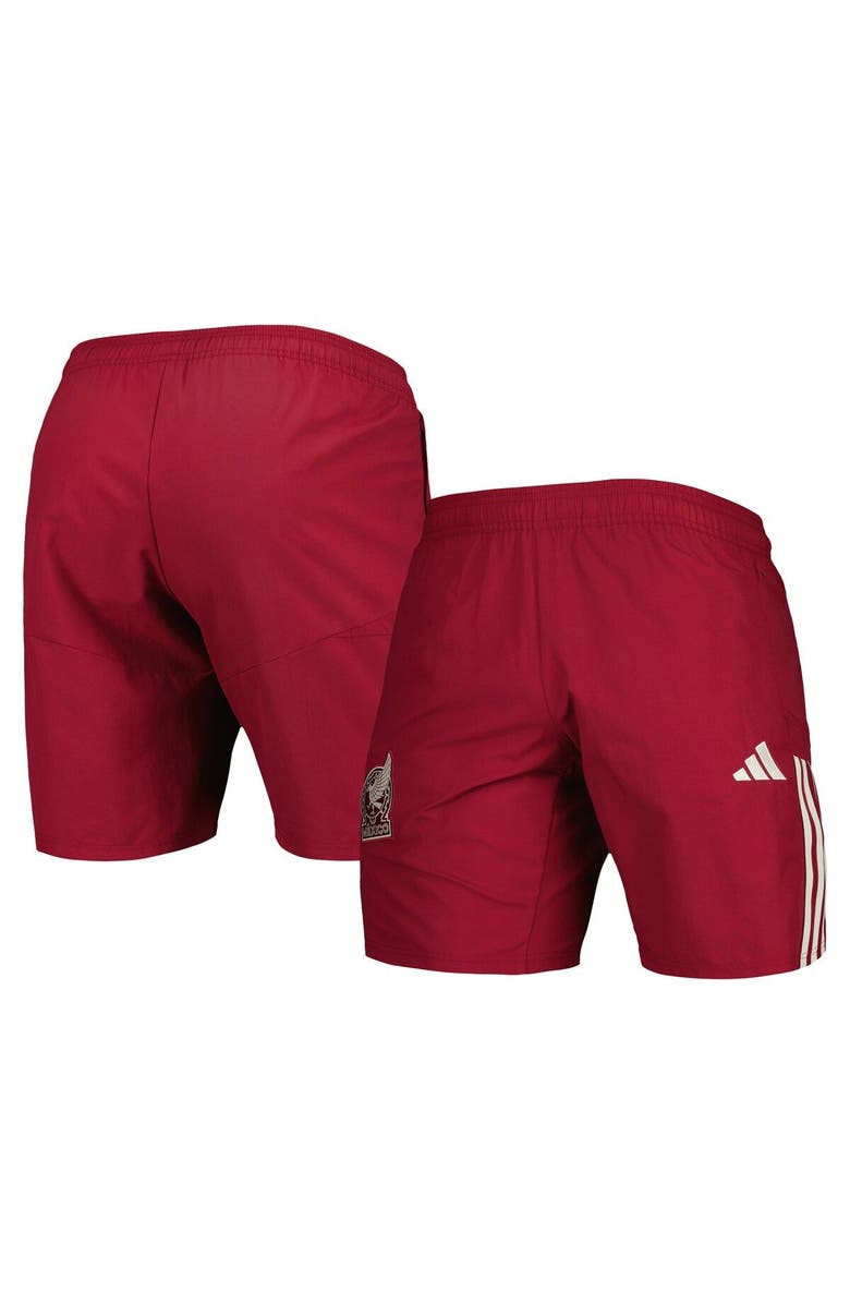 adidas Men's adidas Red Mexico National Team Downtime Shorts, Main, color, 