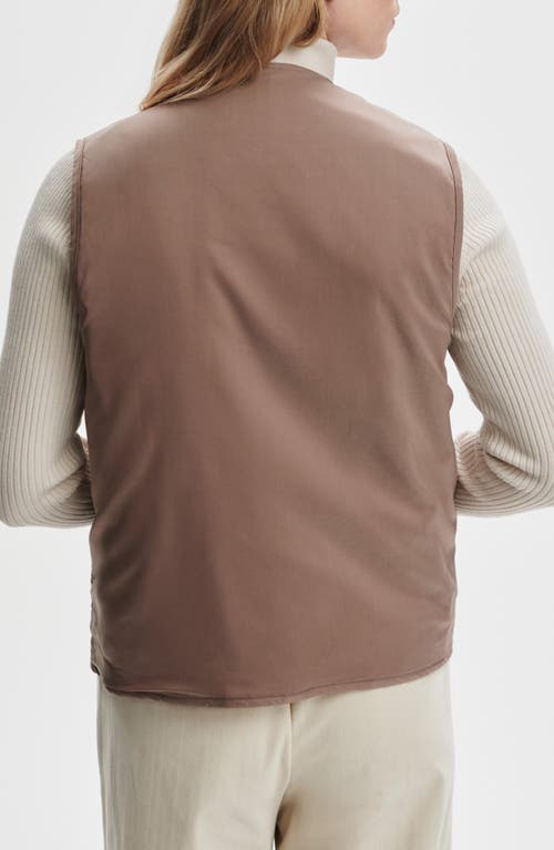 Varley Lori Reversible Gilet In White