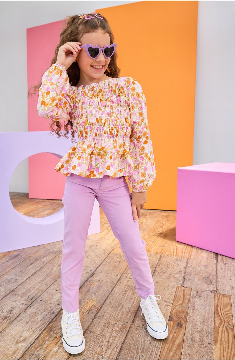 BISBY Kids' Twiggy Corduroy Pants, Alternate, color, Lavender Corduroy