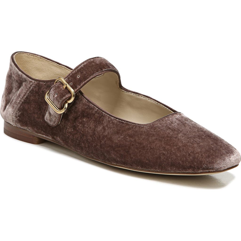 Sam Edelman Michaela Womens Buckle Square Toe Mary Janes In Burgundy