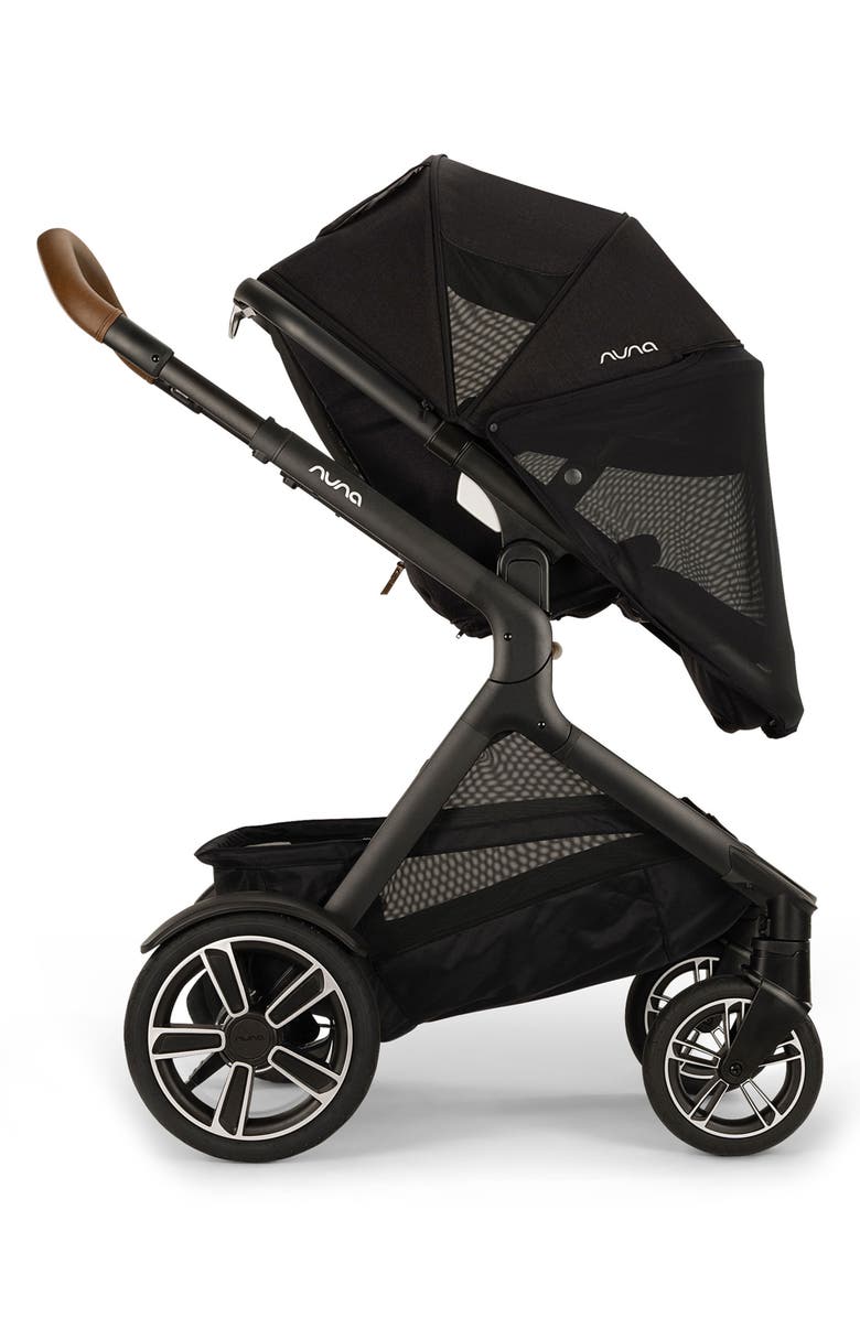 Nuna PIPA<sup>™</sup> aire rx infant car seat & DEMI<sup>™</sup> next stroller Travel System, Alternate, color, Caviar