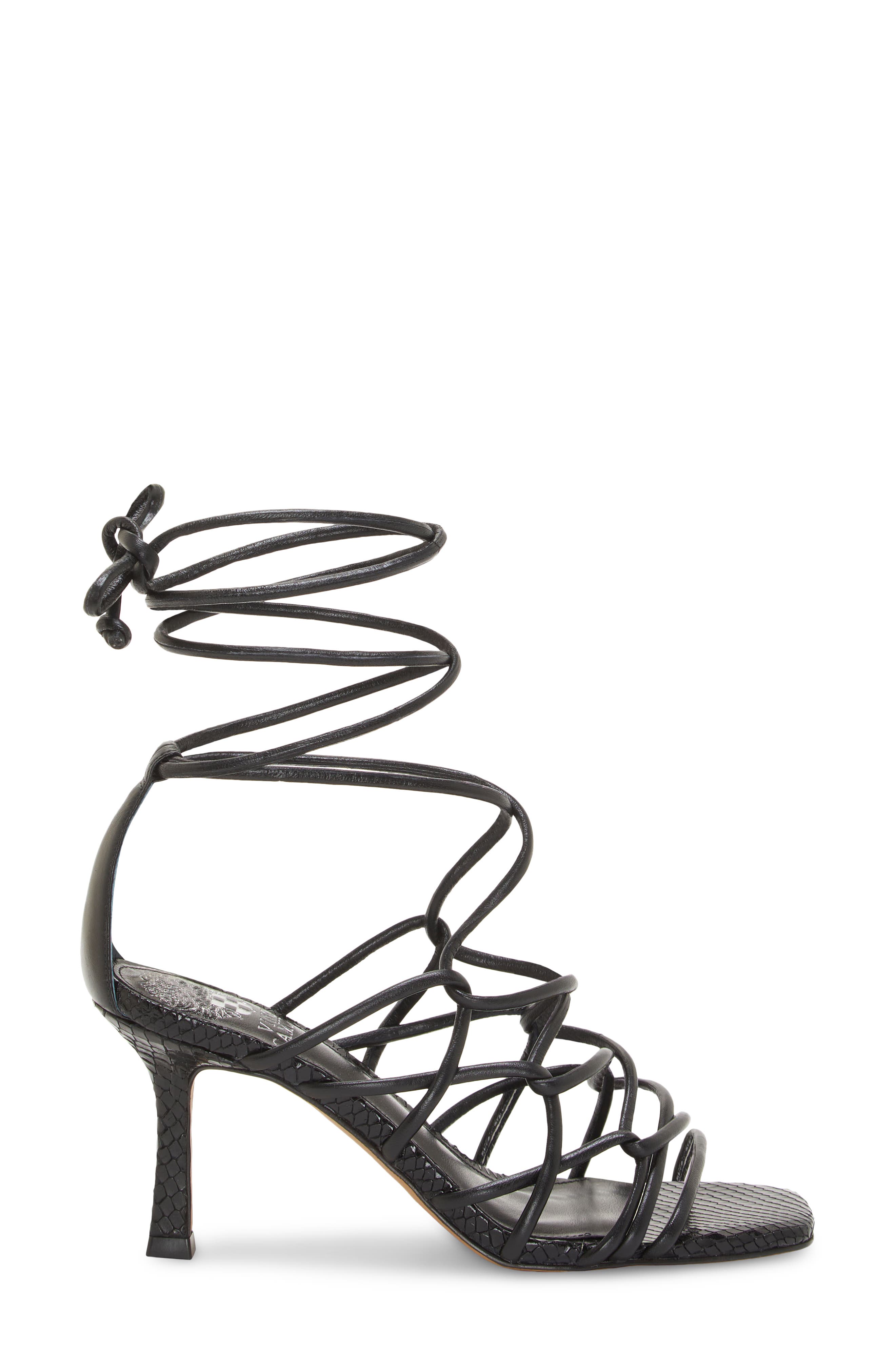 Vince Camuto Enjita Ankle Tie Sandal, Alternate, color, 
