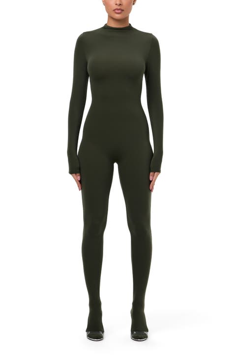 Long Sleeve Closed Toe Jumpsuit