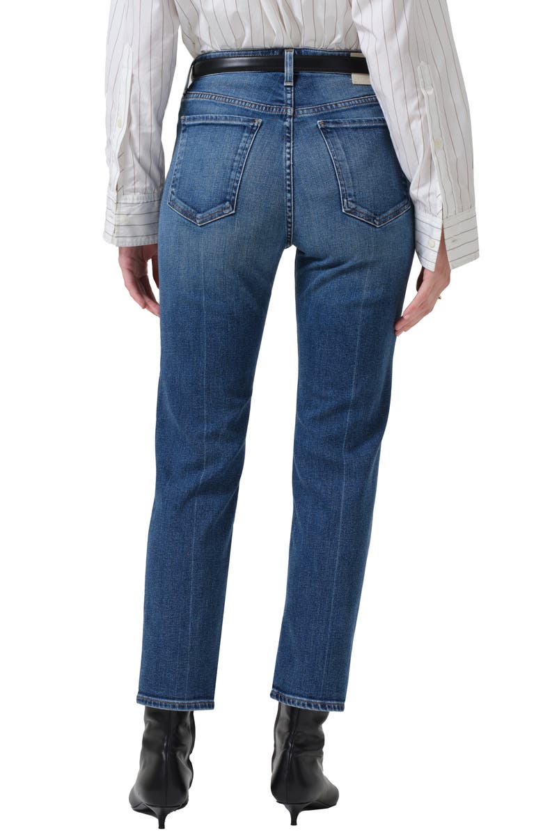Citizens of Humanity Zurie High Waist Nonstretch Ankle Jeans, Alternate, color, Abalone