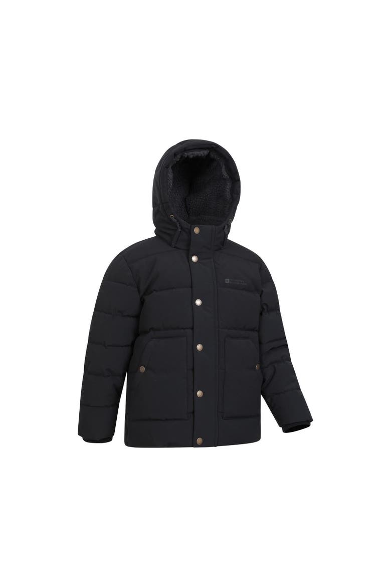 Childrens/Kids Manta Borg Lined Jacket, Alternate, color, Black