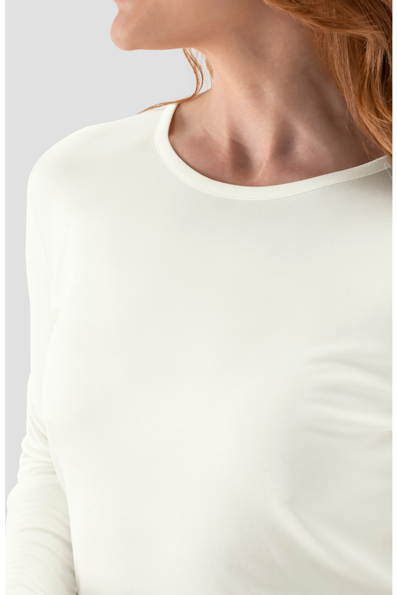 Silk Blend Base Layer, Alternate, color, Bright White