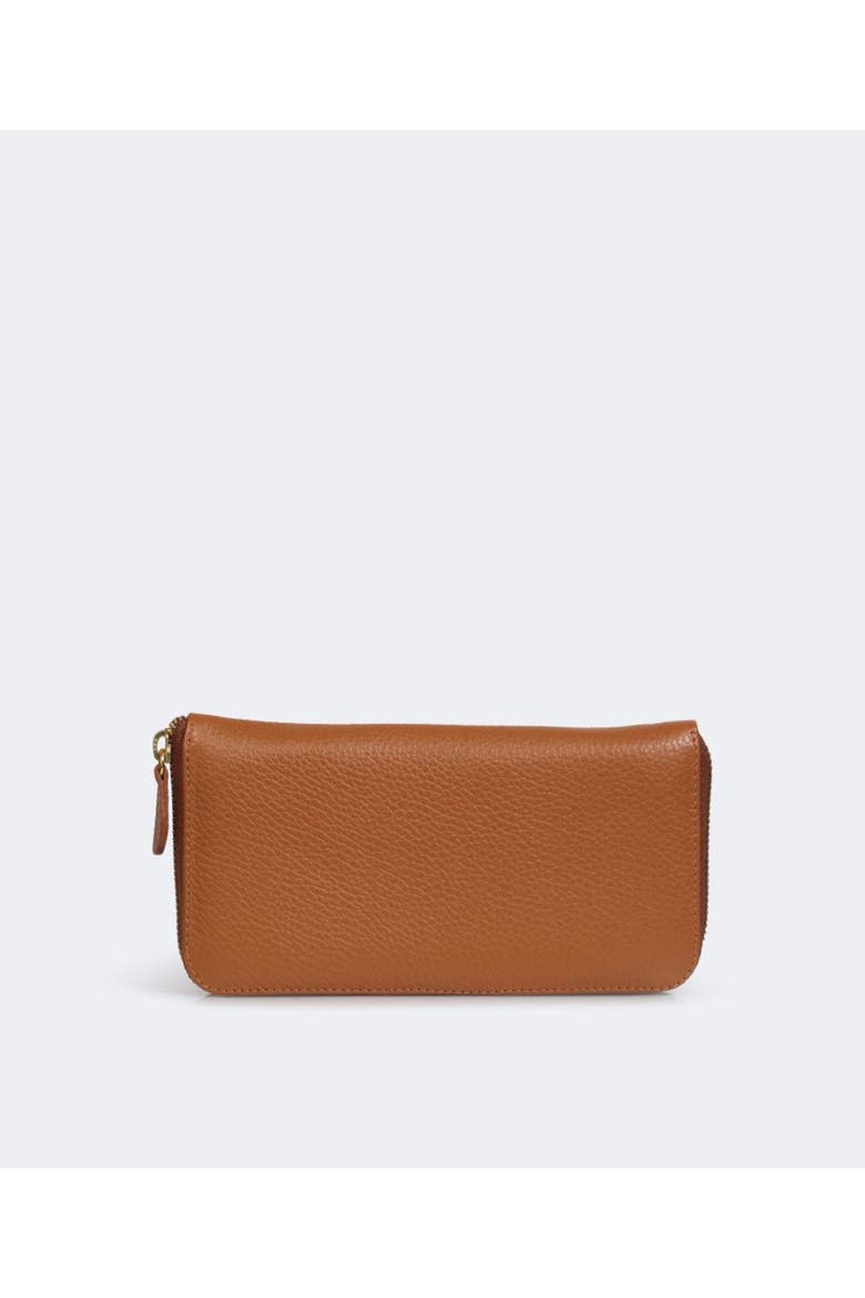 Medium Wallet, Alternate, color, Caramel