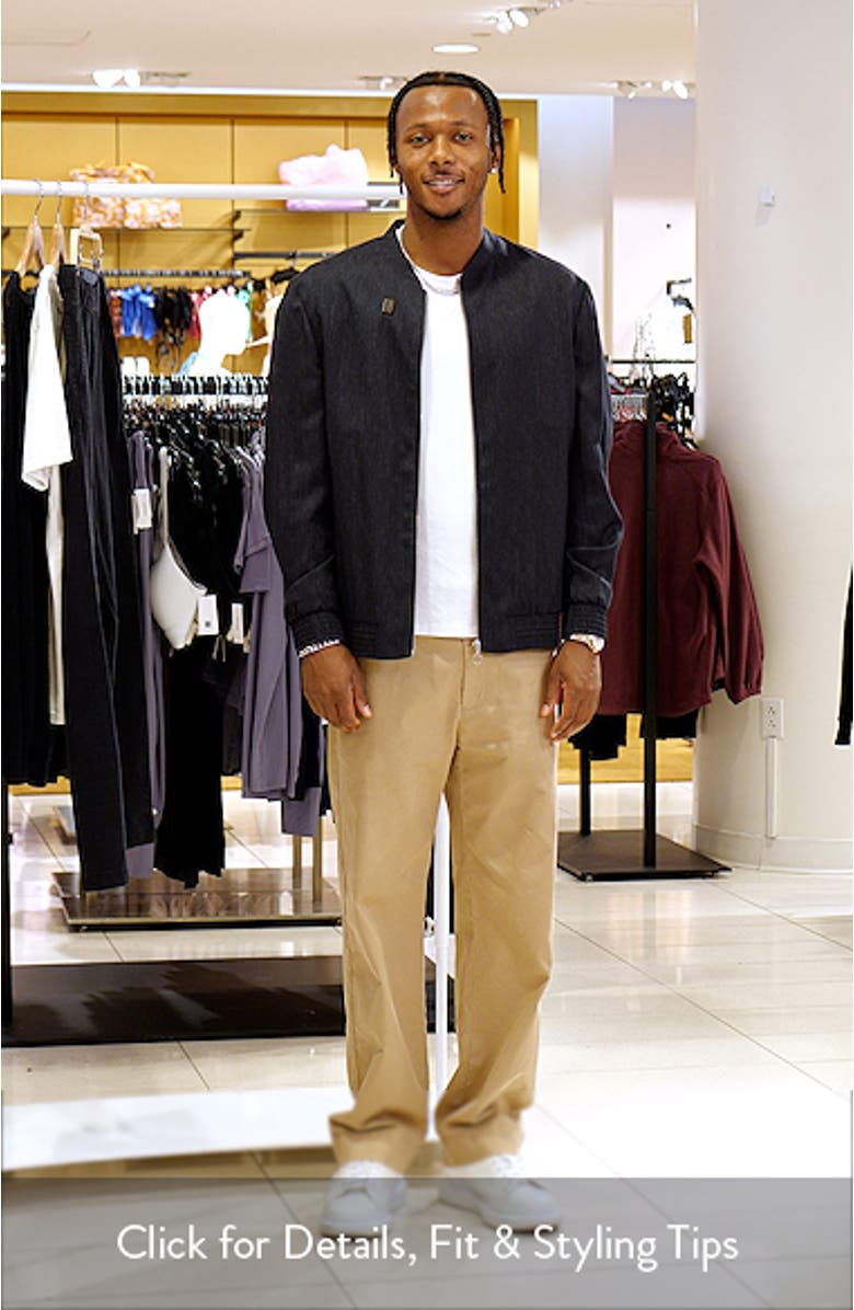 Navy Mélange Smart Bomber, sales video thumbnail