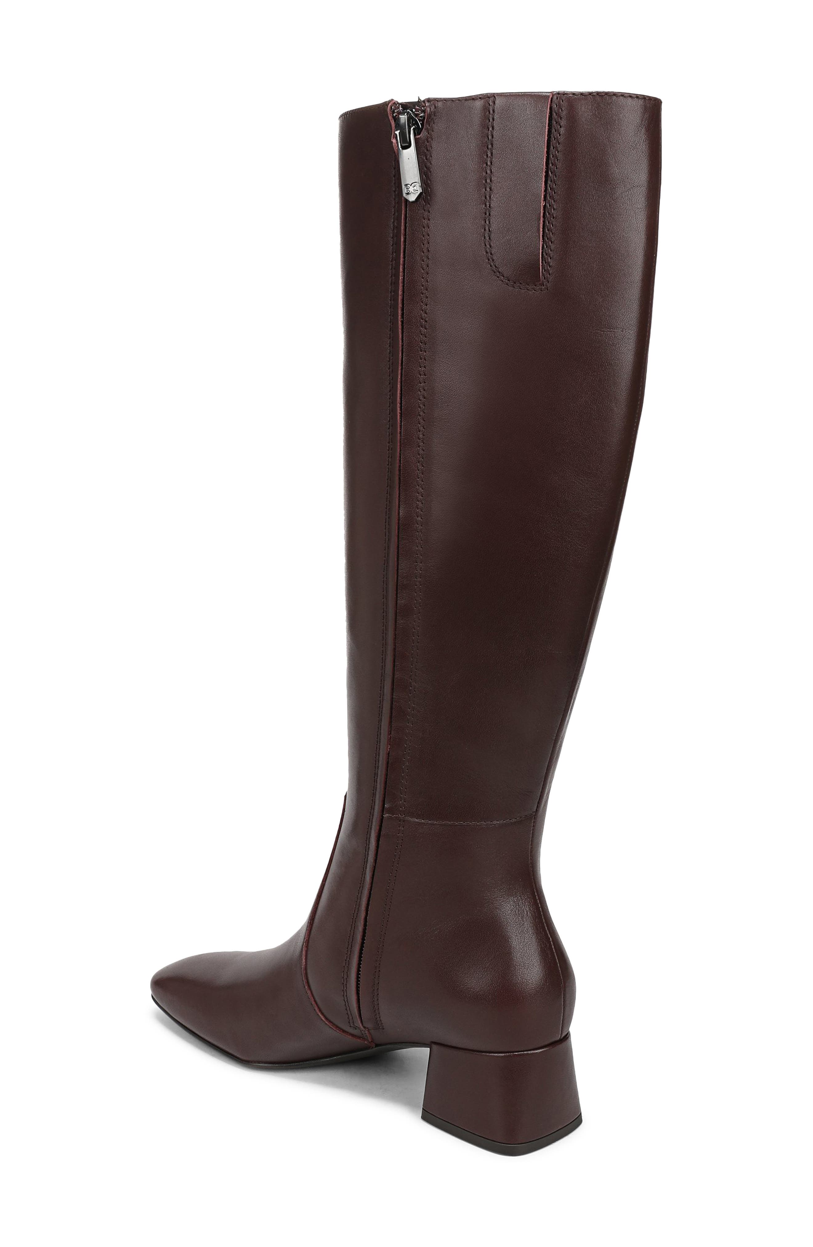 Porter Knee High Boot, Alternate, color, SPICED PECAN LEATHER