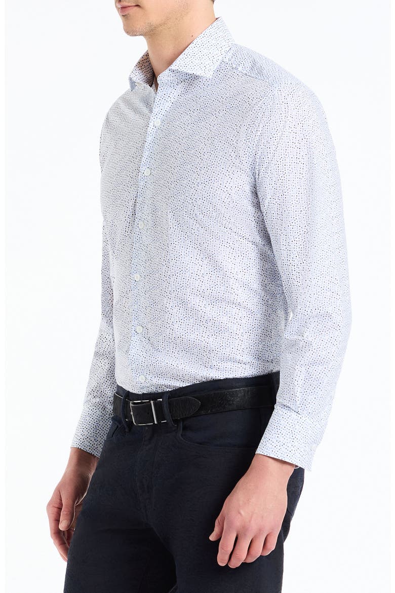 Hart Long Sleeve Woven Shirt, Alternate, color, WHITE