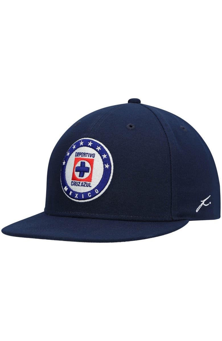 FI COLLECTION Men's Fi Collection Navy Cruz Azul Dawn Snapback Hat, Main, color, 