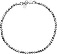 Argento Vivo Sterling Silver Men's Small Sphere Bracelet