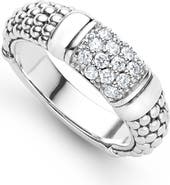 LAGOS Signature Caviar Pavé Diamond Ring