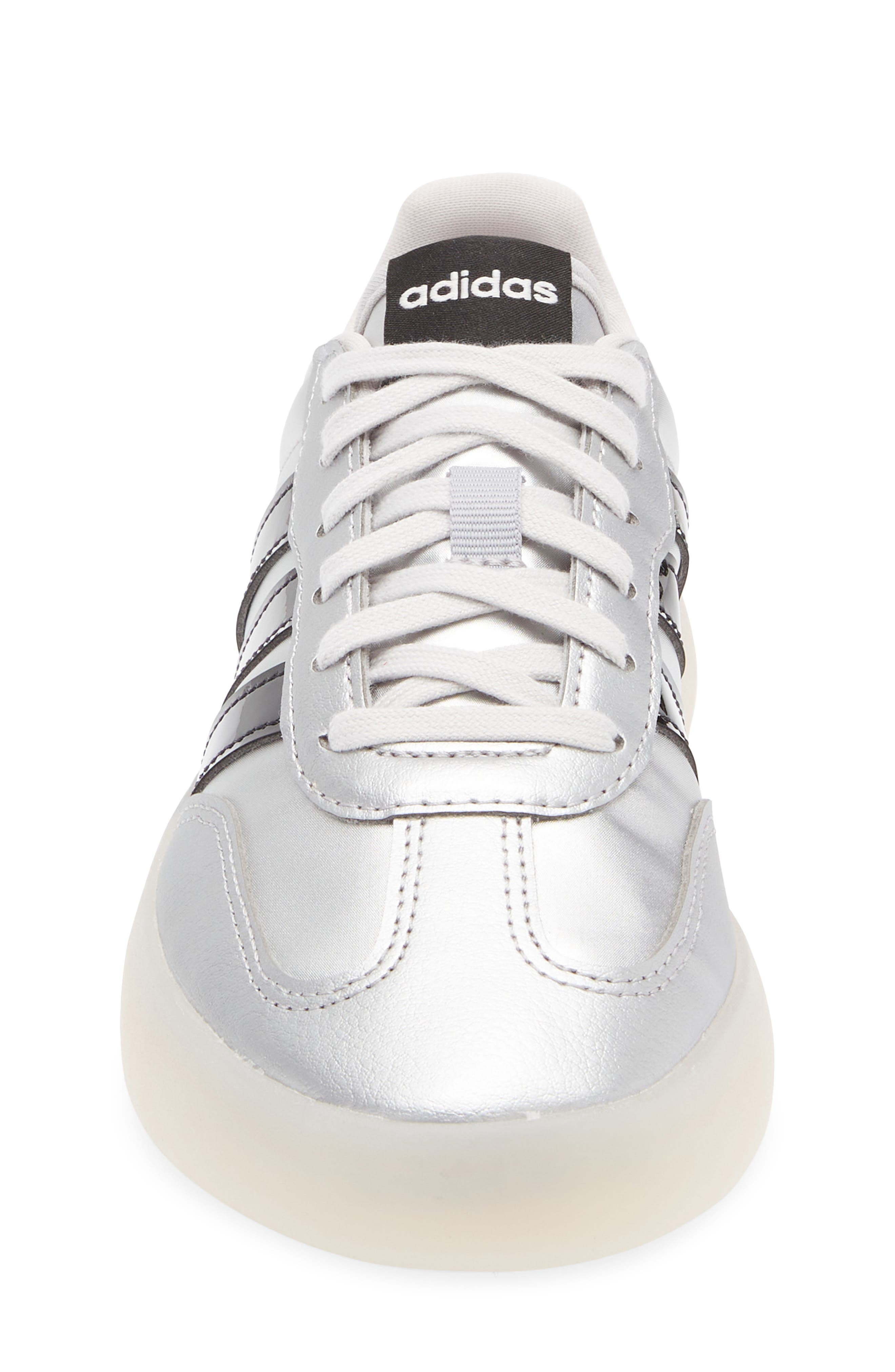 adidas Kids' Barreda Decode Sneaker, Alternate, color, Silver/ Black/ Chalk White