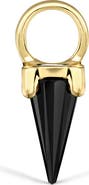 MARIA TASH Black Moissanite Spike Charm