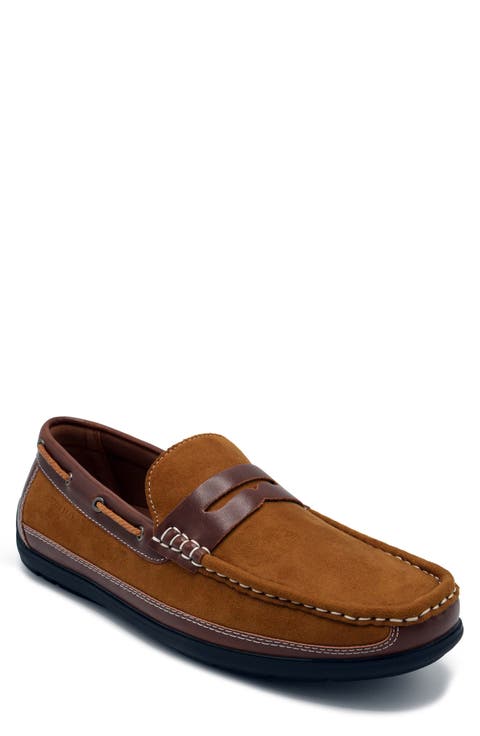 Two-Tone Penny Loafer (Men)