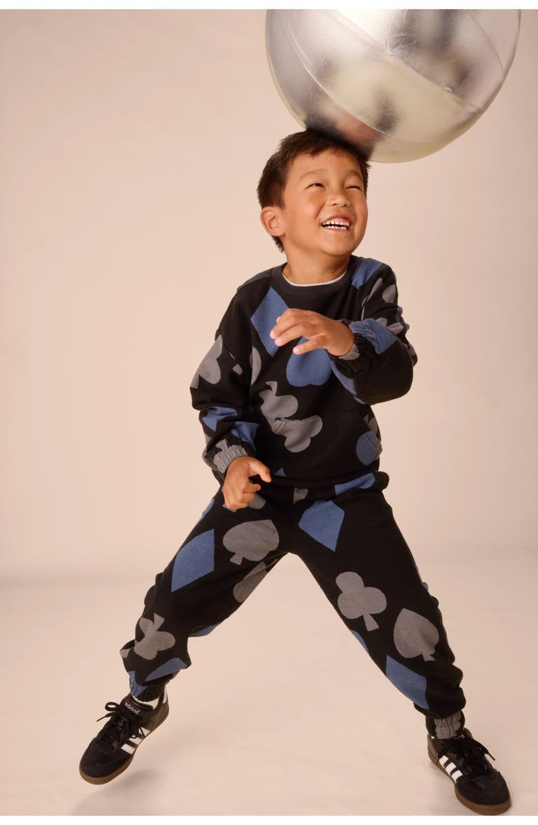 Tea Collection Printed Kanga Popover, Alternate, color, 