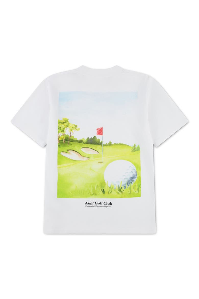 Kids' On the Green Graphic T-Shirt, Alternate, color, BRIGHT WHITE