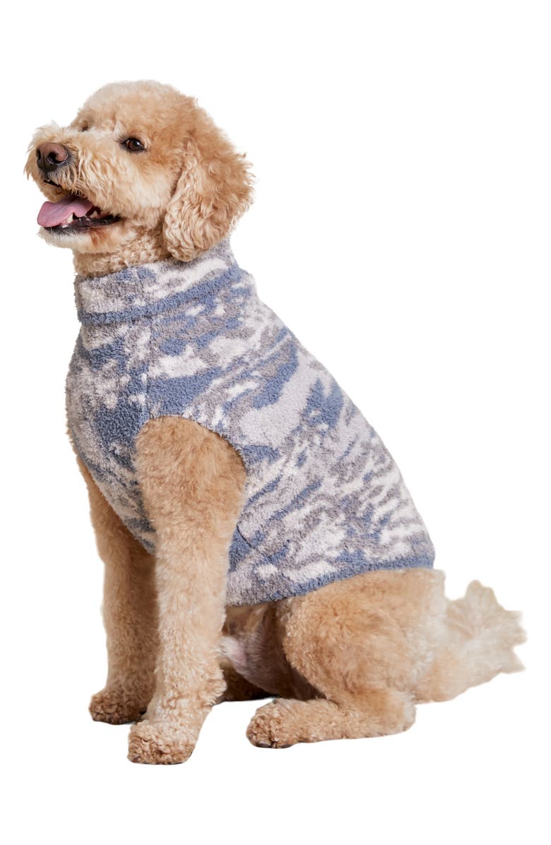 Barefoot Dreams<sup>®</sup> CozyChic<sup>™</sup> Abstract Camo Dog Sweater, Alternate, color,