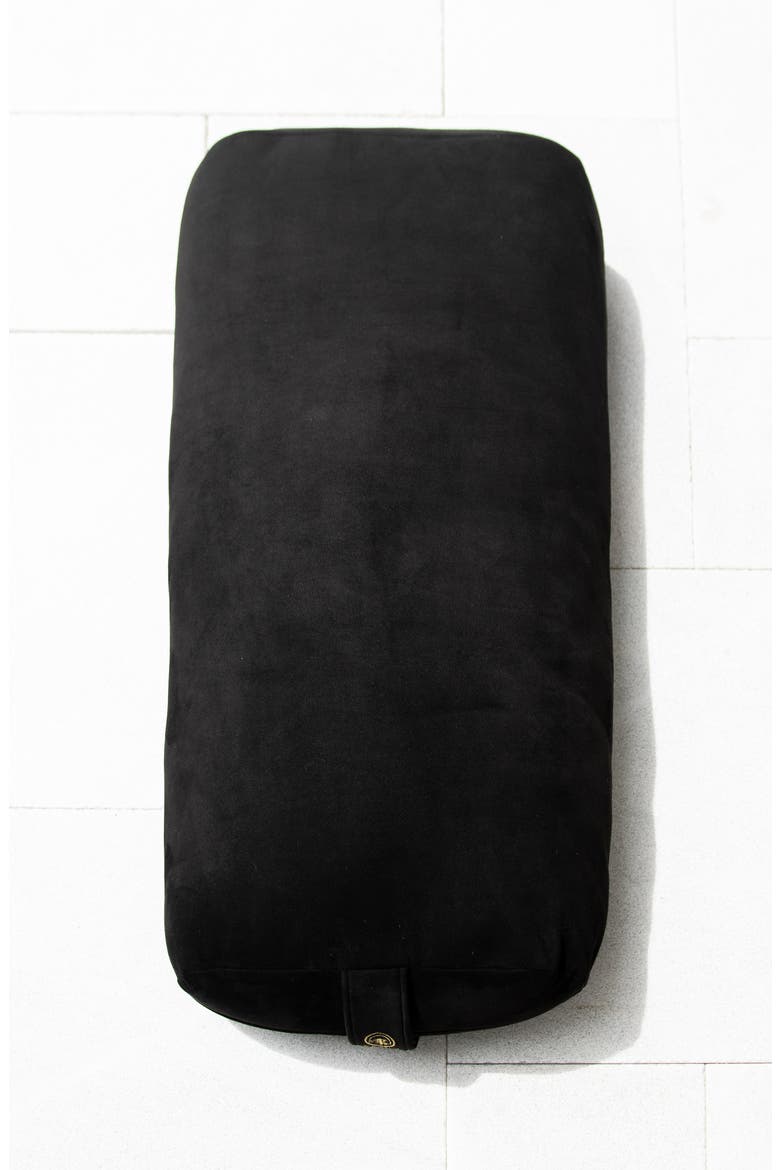 Yoga Bolster - Meduim Density and Support, Alternate, color, Black