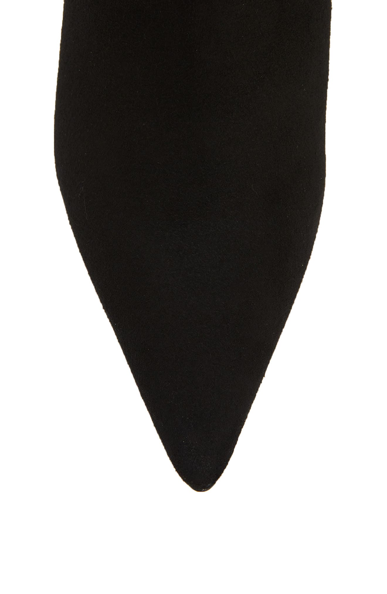 Stuart Weitzman Stuart 85 Knee High Pointed Toe Zip Boot, Alternate, color, 