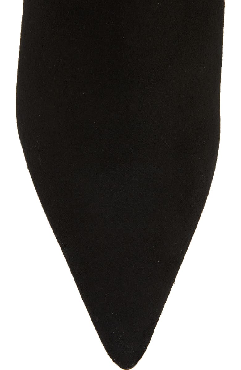 Stuart Weitzman Stuart 85 Knee High Pointed Toe Zip Boot, Alternate, color,