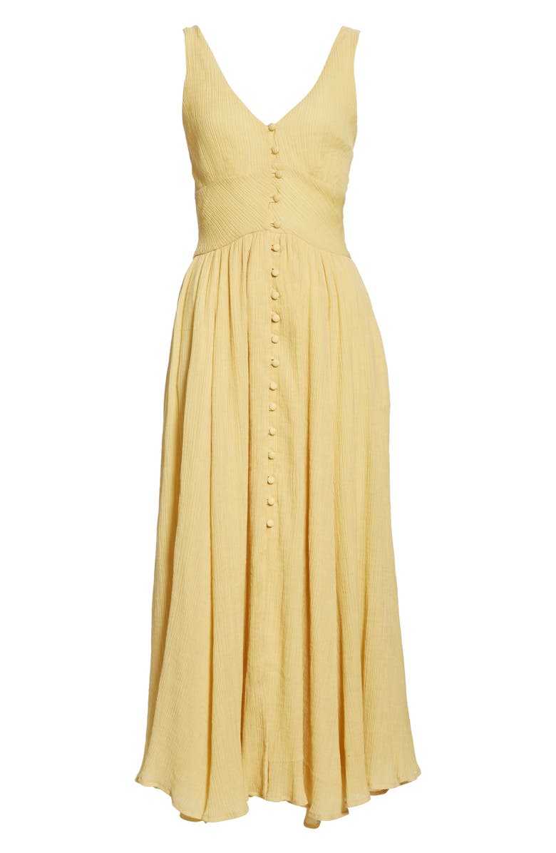 Cult Gaia Angela Buckle Back Maxi Dress, Alternate, color,