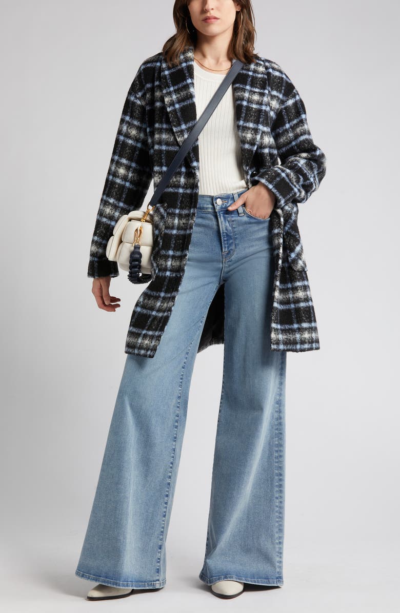 BCBGeneration Oversize Pocket Shawl Collar Coat, Main, color, 