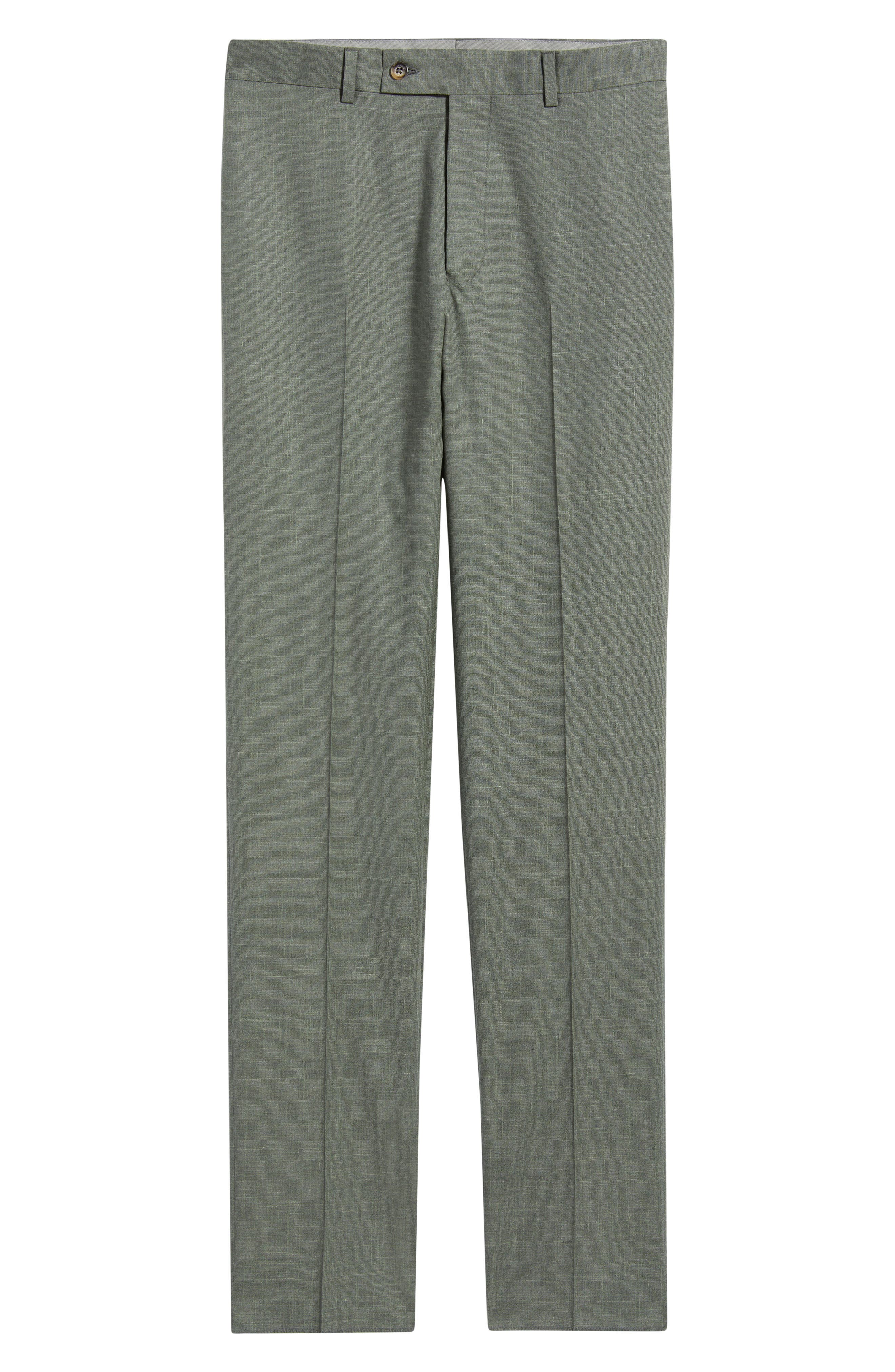 Мужские Jack Victor Patrick Stretch Tropical Wool, Silk & Linen Blend Pants — фото 5