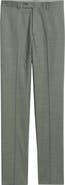 Jack Victor Patrick Stretch Tropical Wool, Silk & Linen Blend Pants