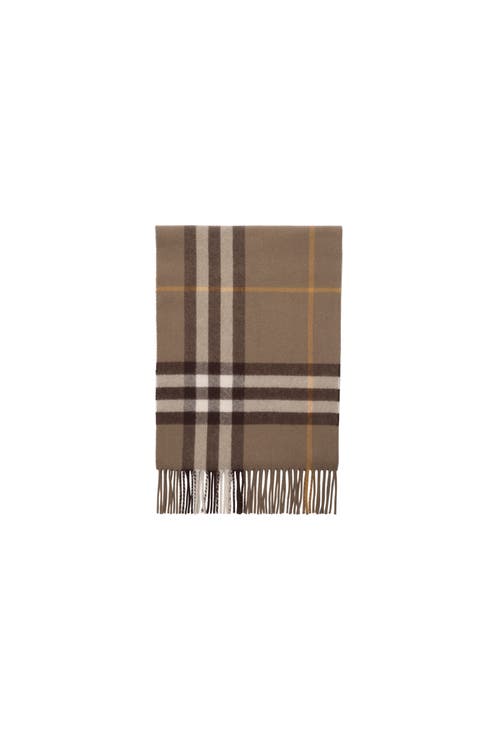 Burberry Checked Cashmere Scarf