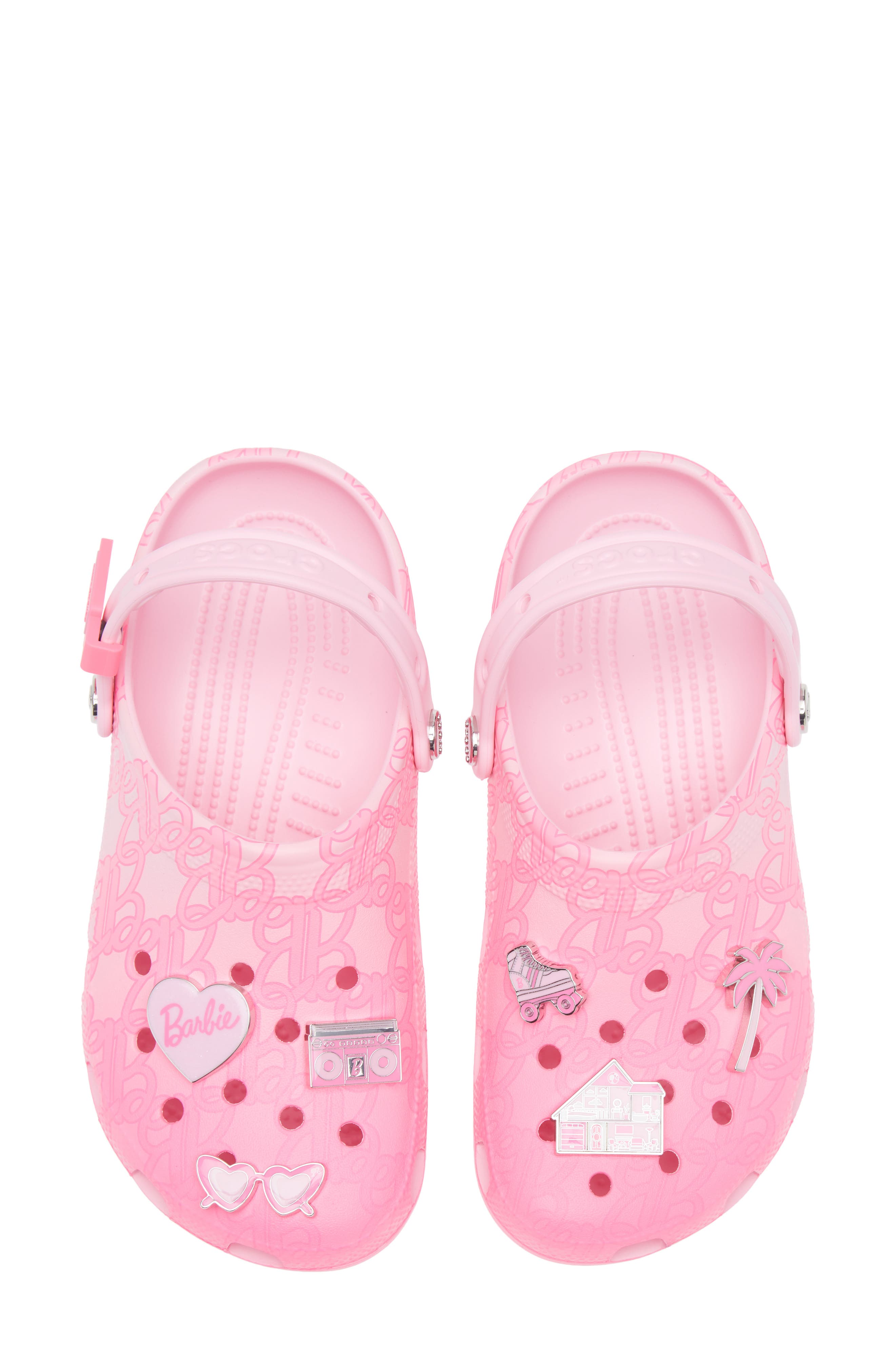 CROCS x Barbie<sup>™</sup> Classic Clog, Alternate, color, Multi Pink
