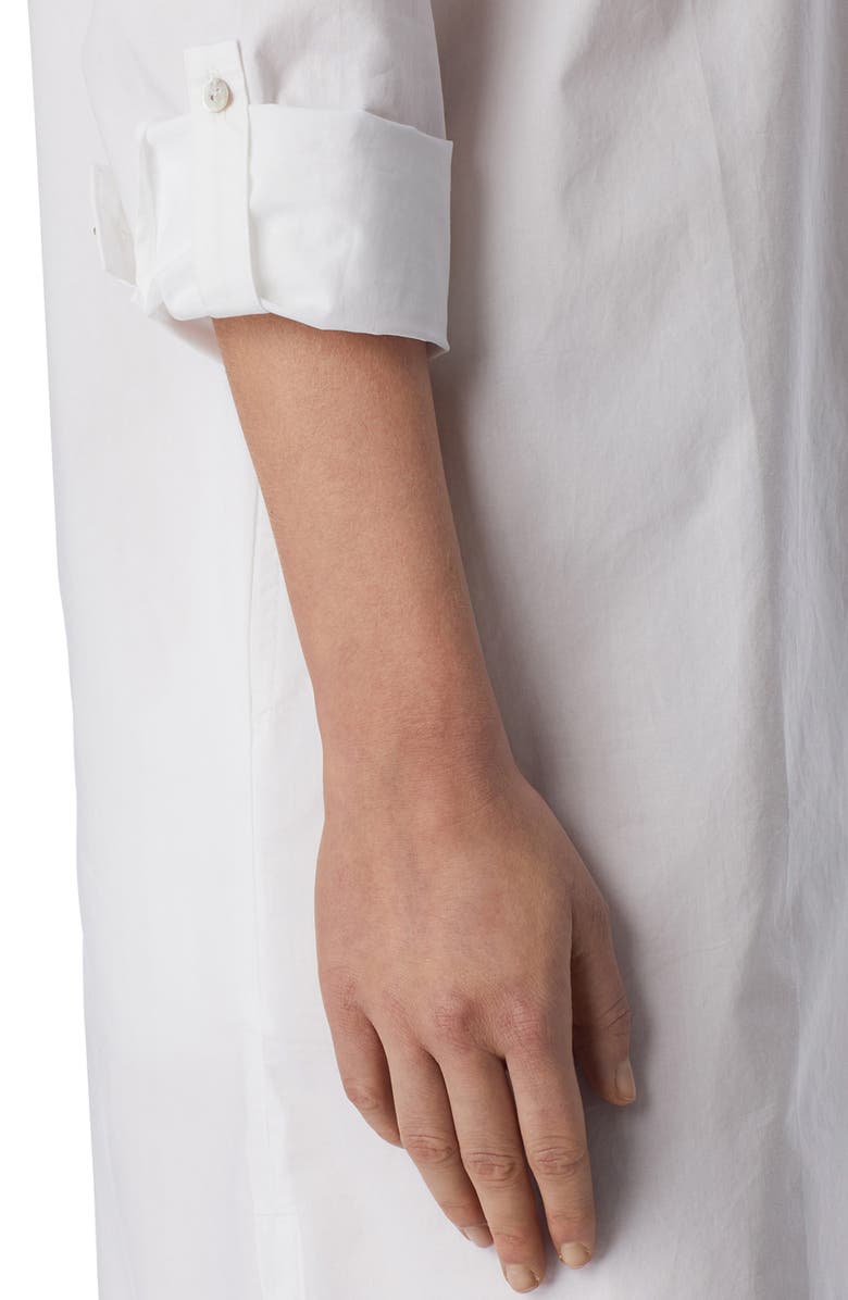 Eileen West Cotton Lawn Sleep Shirt, Alternate, color, White