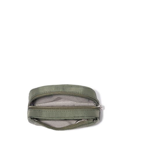 Baggallini Mini Pocket Cosmetic Bag In Green