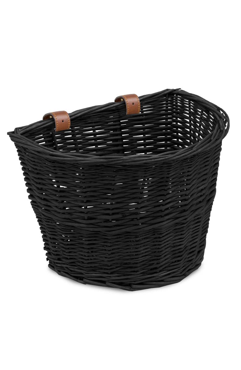 ProSource Nantucket Bike Basket, Main, color, Black