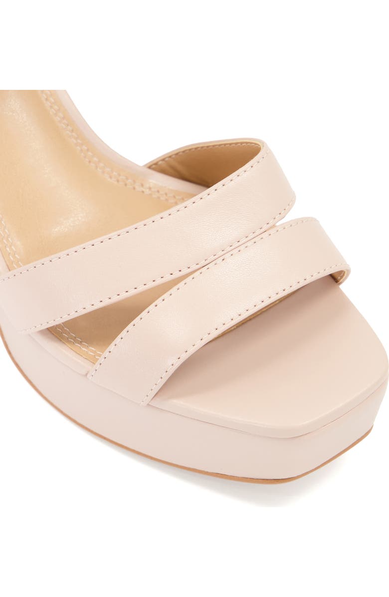 Dune London Molten Platform Sandal, Alternate, color,