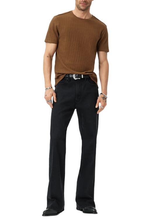 John Varvatos Brasse Crewneck T-shirt In Brown