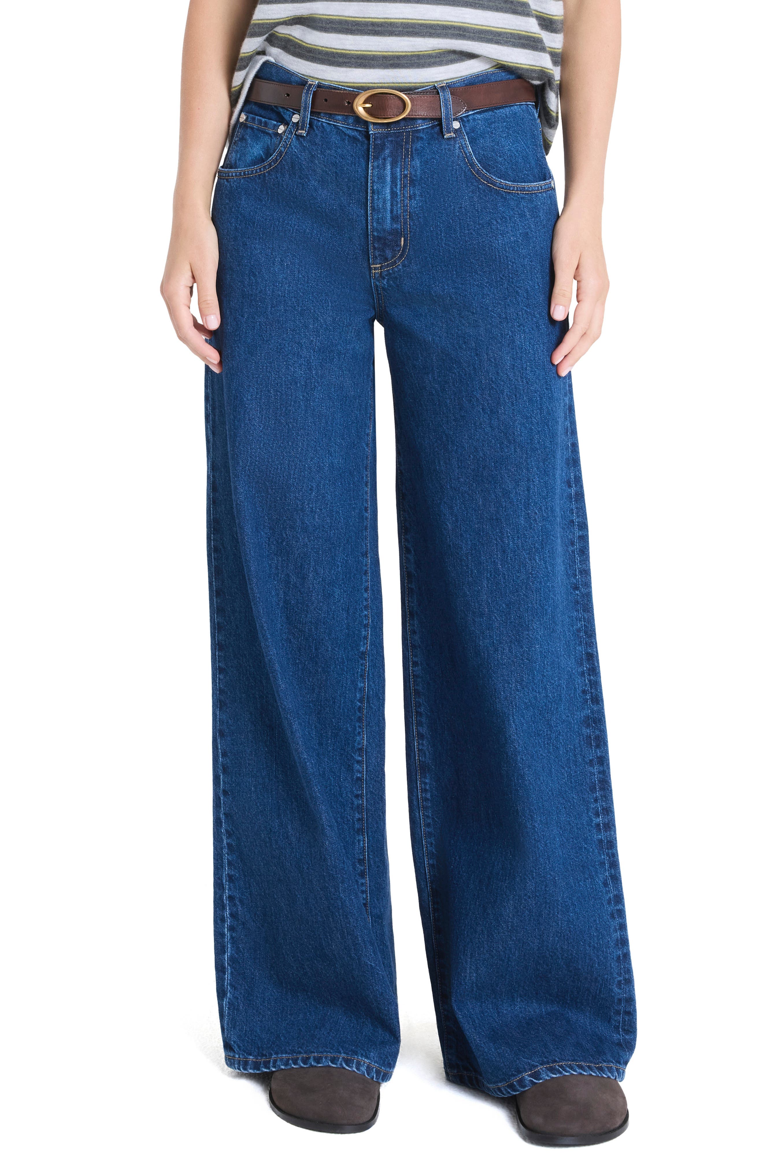 Tiny Dancer Wide Leg Nonstretch Jeans