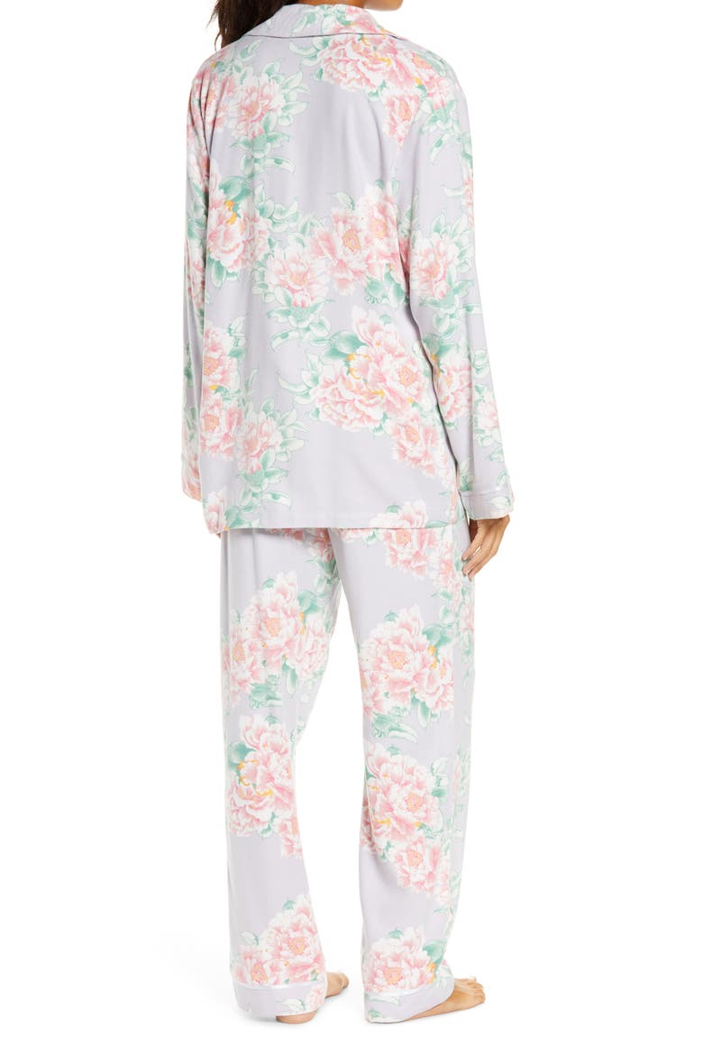 Ava Floral Cozy Pajamas, Alternate, color, LILAC