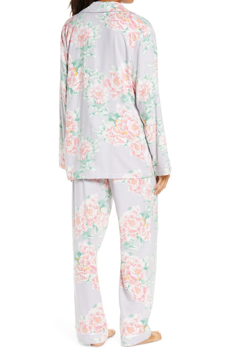 Papinelle Ava Floral Cozy Pajamas, Alternate, color, 