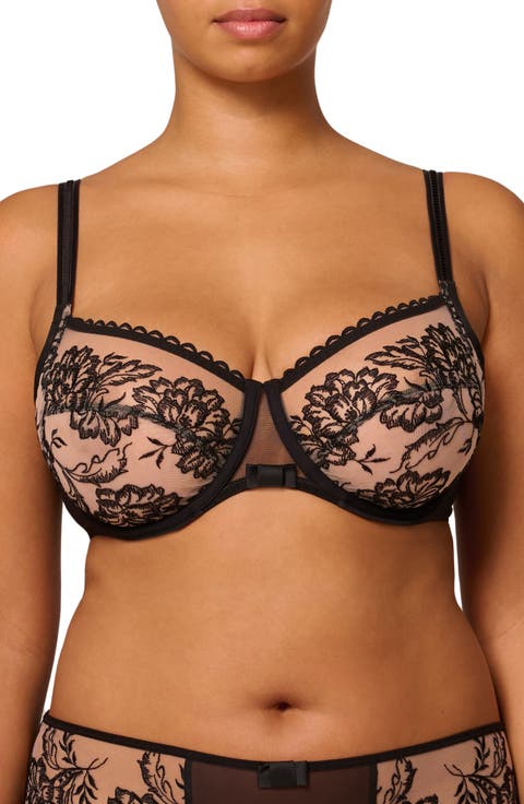 Romance Underwire Sheer Full Cup Bra