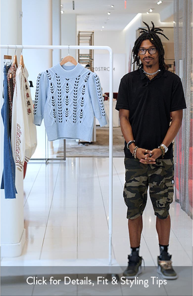 Addy Cable Stitch Sweater, sales video thumbnail