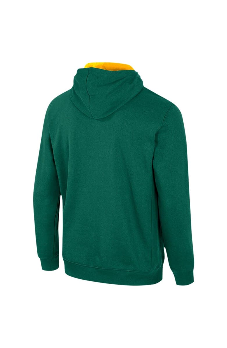 COLOSSEUM Men's Colosseum Green Baylor Bears Half-Zip Hoodie, Alternate, color, Green